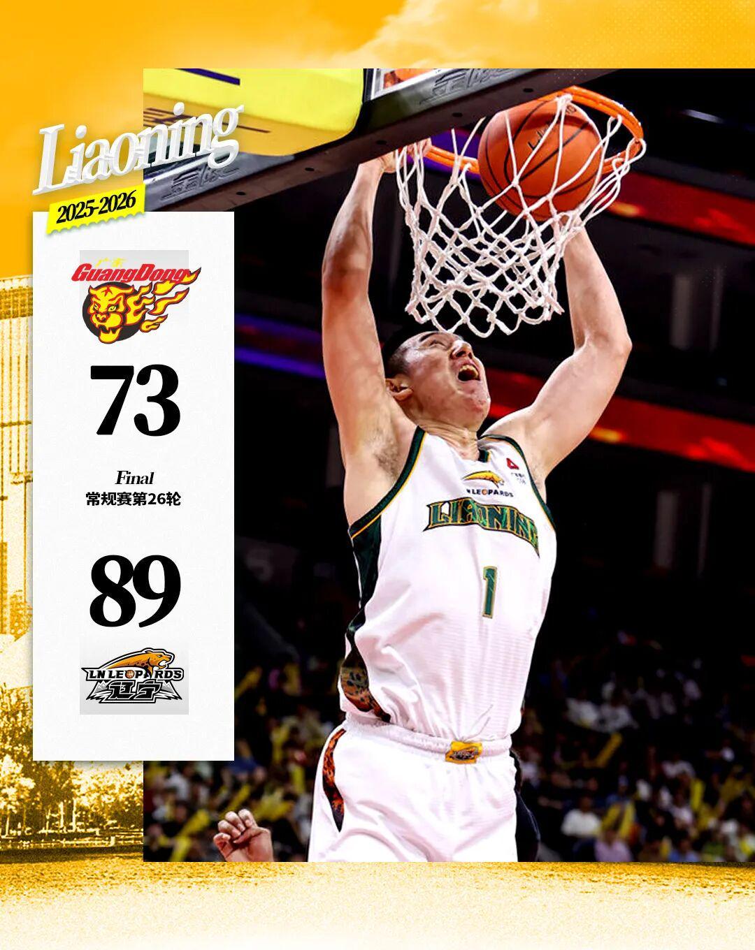 半岛体育app-付豪26分9板 鄢手骐17分 莫兰德21板6助攻 辽宁本钢客场89:73战胜深圳马可波罗